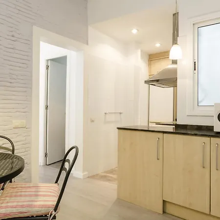Centrico Zona Ramblas 21y11 דירה